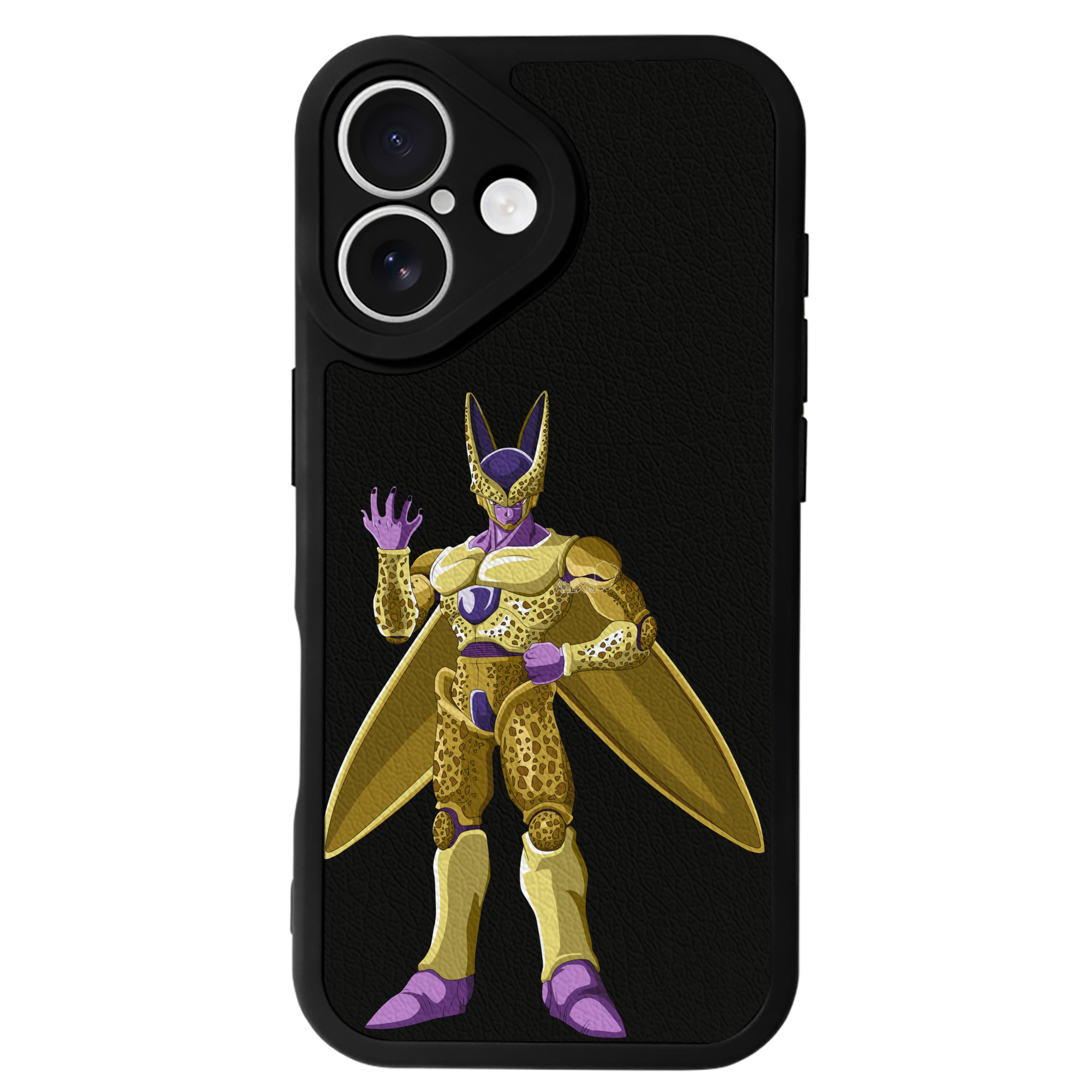 （画像用） ドラゴンボール セル DRAGON BALL Cell 【iPhone 16シリーズ対応】シリコンスマホケース（レザー調） 材質：シリコン
